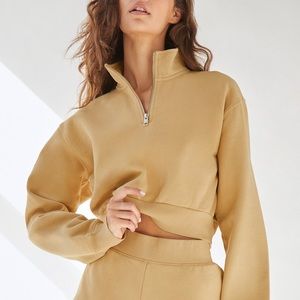 nwot aritzia cozy fleece sweater